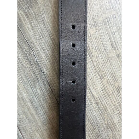 Toteme Swirl Belt in Black EUC/Size 90 Medium/Large main image 4